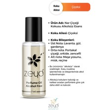 Zeyd Nar Çiçeği Kokulu Alkolsüz Esans 7 ml Parfüm Esansı Roll-on Edp Cep Parfüm Esansiyel Yağ