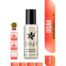 Zeyd Didar Kokulu Alkolsüz Esans 7 ml Parfüm Esansı Roll-on Edp Esansiyel Yağ Zeyd