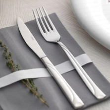 Nehir Çatal Kaşık Bıçak Takımı 84 Parça Fiesta Sade