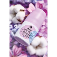 ByKurt Yves Rocher Roll-On Deodorant - Pamuk Çiçeği & Ebegümeci-50 ml
