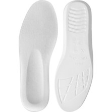 GoLite Spor Ayakkabı Tabanlığı, Günlük Memory Foam Hafızalı Sneaker Ayakkabı Tabanlık - M22 Beyaz - 35 Numara