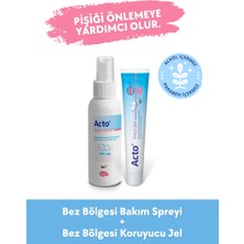 Acto® Baby Spray 100 ml Bebekler İçin Koruyucu Pişik Spreyi - Bez Bölgesi Bakım Spreyi