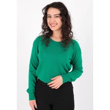 Fashion Friends Bisiklet Yaka Yırtmaç Detaylı Regular Fit Tunik Bayan TUNİK 23K0242K1