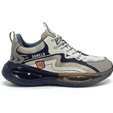 Gamelu 23KM Sova Memory Taban Erkek Spor Ayakkabı Sneaker Füme