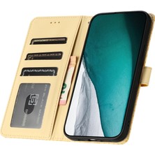 Cool-M Samsung Galaxy A21S Stand Flip Cover Timsah Doku Deri Cüzdan Tasarım Telefon Kılıfı (Yurt Dışından)