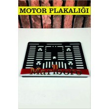 Karbon Soft Pleksi Motor Plakalığı