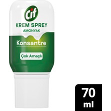 Cif Krem Sprey Çok Amaçlı Konsantre Amonyak 70 ml