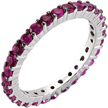 Sirius Pırlanta Yakut Taşlı Tamtur Yüzük 0401R0180