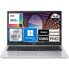 Acer Aspire 3 A315-58-546XAS Dizüstü Bilgisayar, Intel I5-1135G7 Işlemci, 8gb Ram, 256GB Ssd, 15,6" Fhd IPS Ekran, Freedos  NX.ADDEY.004