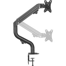 Twisted Minds Twısted MINDS TM-71-C06 Mekanik Amortisör Düz Ekran 17"- 32" Max 8kg tek Monitör Kolu