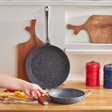 Karaca Biogranit Navy Stone Tava Sahan Set 20 cm + Tava 26 cm