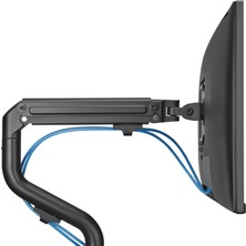 Twisted Minds Twısted MINDS TM-71-C012 Mekanik Amortisör Düz Ekran 17"- 32" Max 2x 8kg Ikili monitör Kolu