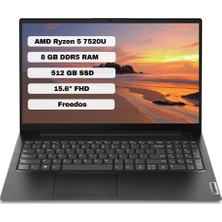 Lenovo V15 G4 Amn 82YU00QKTX Amd Ryzen 5 7520U 8GB 512GB SSD Freedos 15.6" Fhd Dizüstü Bilgisayar