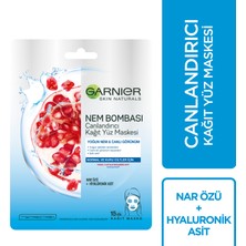 Garnier 5'li Garnier Skin Canlandırıcı Kağıt Maske Seti