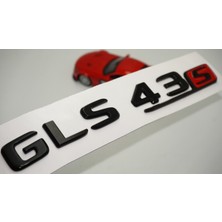 Dk Benz Gls 43S Bagaj Parlak Siyah Abs 3m 3D Yazı Logo