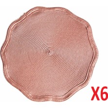 Porland Priya Gül Kurusu Amerikan Servis 38CM 6'lı 04STY007370