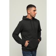 Owut Collection Oversize Içi Polarlı Kapüşonlu Kanguru Cepli Pamuklu Sweatshirt