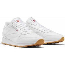 Reebok Classic Leather Unisex Günlük Spor Ayakkabı 100008491BEYAZ
