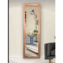 Mirrorss Tütün Renk Duvar Hol Ayna 121 x 37