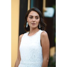Leathiqu Deri Çelik Kancalı Küpe
