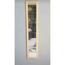 Mirrorss Dokeratif Ahşap Duvar Ayna 121 x 23