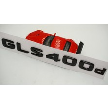 Dk Benz Gls 400D Bagaj Parlak Siyah Abs 3m 3D Yazı Logo