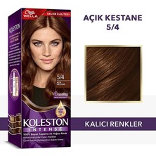 Wella Koleston Intense Saç Boyası 5/4 Açık Kestane - Salon Kalitesi