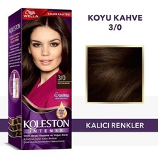 Wella Koleston Intense Saç Boyası 3/0 Koyu Kahve - Salon Kalitesi