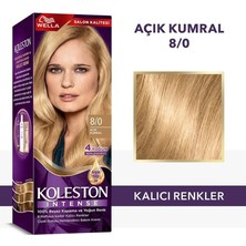 Wella Koleston Intense Saç Boyası 8/0 Açık Kumral - Salon Kalitesi