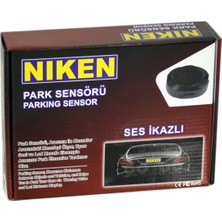 Niken Park Sensörü Ses Ikazlı Gri