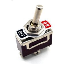 Adam Toggle Switch 1-0 Metal Anahtar 3 Pin 12V-220V