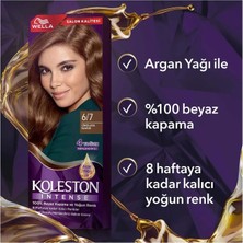 Wella Koleston Intense Saç Boyası 6/7 Çikolata Kahve - Salon Kalitesi