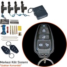 Carub 12V Merkezi Kilit Krom Kemerli Kumandalı BR4600464