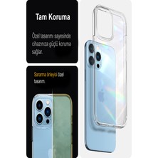 Case World Apple iPhone 15 Plus Kapak Şeffaf Süper Silikon Kılıf