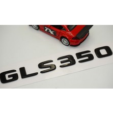 Dk Benz Gls 350D Bagaj Parlak Siyah Abs 3m 3D Yazı Logo