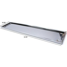 Oto Aksesuarcım Krom Plakalık Plaka Altlığı 53X12CM 2'li