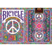 Bicycle Peace & Love Oyun Kağıdı Limited Edition Koleksiyonluk Iskambil Kartları