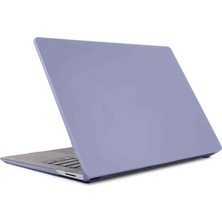 Sneezy Apple Macbook Air M2 Çip A2681 13.6 Inç 2022 Uyumlu Kılıf Vanilla Shield Plastik Kapak