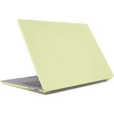 Sneezy Apple Macbook Pro M1 M2 Çip 13.3″ A2338 A2289 Ile Uyumlu Kılıf Vanilla Shield Plastik Kapak