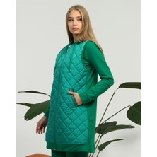 Bwest Minimal Kapitoneli Spor Üçlü Takım - Benetton Yeşil