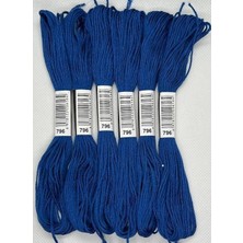 Almila Hobi Almila 6 Adet Tek Renk Etamin Kanaviçe Bileklik Brezilya Nakış Ipi 5 796