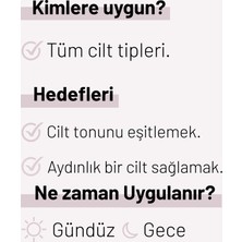 WIWIFY Leke Gidermeye Yardımcı ve Cilt Tonu Eşitleyici Cilt Bakım Serumu Arbutin %2 Hyaluronic Acid