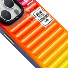 YoungKit iPhone 15 Pro Max Uyumlu Kılıf Youngkit The Secret Color Serisi Kapak Turuncu