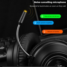 Jingyi 7.1 Ses Efekti Oyun Kulaklıkları 7 Renkli LED Glow Oyuncular Kablolu Kulaklık Surround Stereo Rgb Ps4 Bilgisayar Için Mic ile Kulaklık (Yurt Dışından)