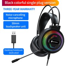 Jingyi Stereo Oyun Kulaklığı 7.1 Sanal Surround 3.5mm USB Oyun Kulaklık Mikrofonlu Kulaklık Bilgisayar Için LED Ps4 Xbox Pc Gamer (Yurt Dışından)