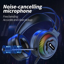 Jingyi Stereo Oyun Kulaklığı 7.1 Sanal Surround 3.5mm USB Oyun Kulaklık Mikrofonlu Kulaklık Bilgisayar Için LED Ps4 Xbox Pc Gamer (Yurt Dışından)