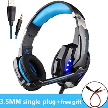 Kotion Each Kotıon Her Oyun Kulaklıkları, Derin Bas Stereo Kulaklık, Kablolu Arkadan Aydınlatmalı, Oyuncu Pc Dizüstü Ps4 Için Mikrofonlu Casque (Yurt Dışından)