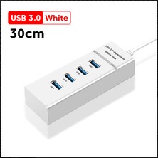 Jingyi Elough 4 Port USB Hub 3 0 Yüksek Hızlı Çoklu USB Splitter Adaptörü Otg Xiaomi Lenovo Pc Bilgisayar Aksesuarları 30/120 cm (Yurt Dışından)