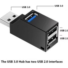 Jingyi USB 3.0 Hub Adaptörü Dönüştürücü Mini Splitter Genişletici Kutusu 3 Port Pc Laptop Için Yüksek Hızlı U Disk Kart Okuyucu Yerleştirme USB Hub (Yurt Dışından)