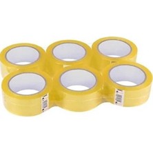 Poly Tape Polytape 1.kalite Şeffaf Koli Bandı 45X100 (6ADET)